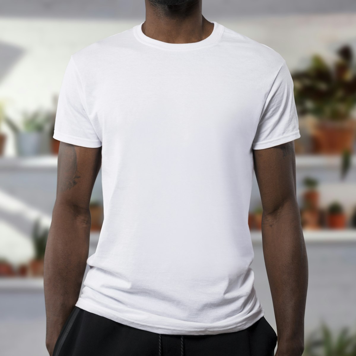 Terriemoffitt Men's Classic Crew Neck T-Shirt — Soft Cotton Everyday Tee